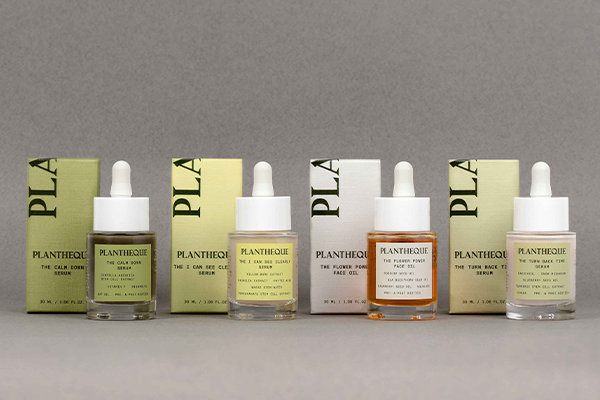 Planteque 的包裝設計平衡了有機和奢華的美學