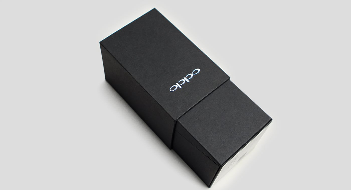OPPO Find 手機(jī)包裝廣告