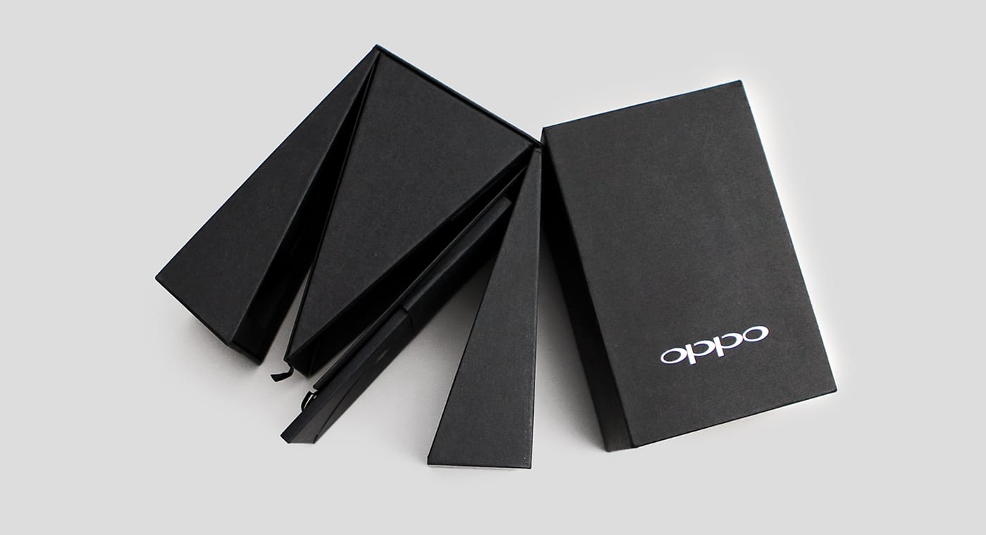 OPPO Find 手機(jī)包裝廣告
